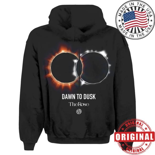 Official The Rose Merch Store The Rose 'Dual' Zip Up Hooded Sweatshirt (Dusk Ver.)