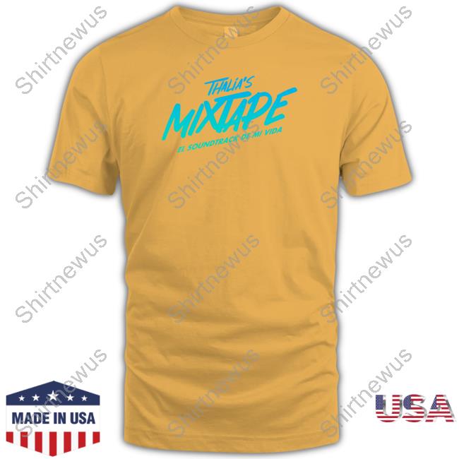 Thalía Merch Thalia's Mixtape Neon El Soundtrack De Mi Vida Shirt