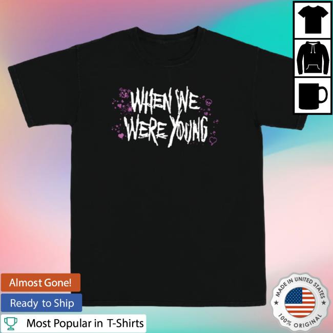 Official When We Were Young Festival 2023 Merch Fest Lineup New Shirt Pink WhenWeWereYoung