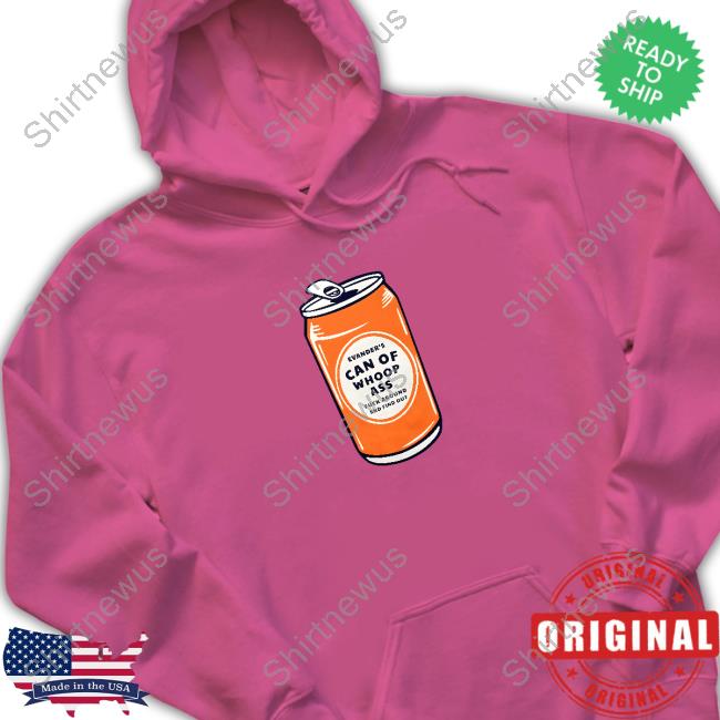 Official Evander’s Can of Whoop Ass Long Sleeve Tee
