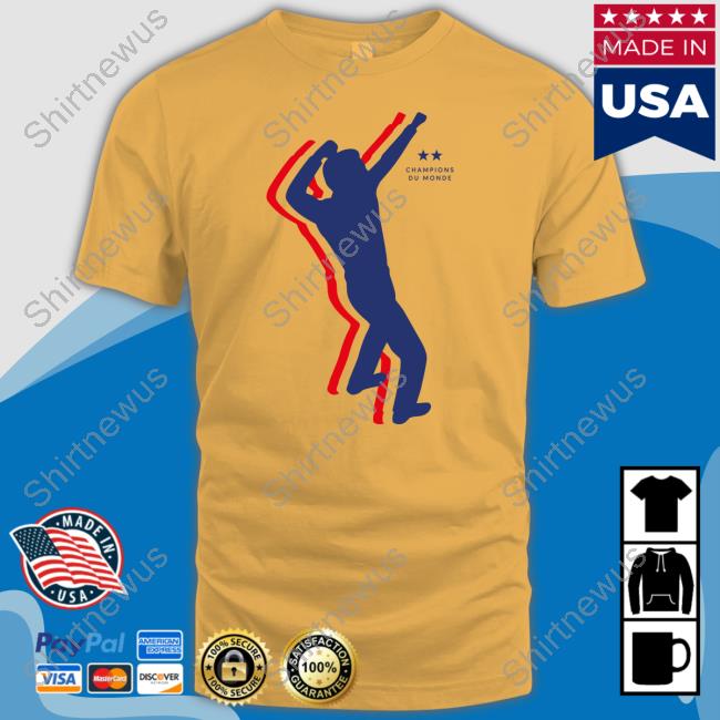 Boutique Elysee Merch Champions Du Monde T Shirts Marme & Lade