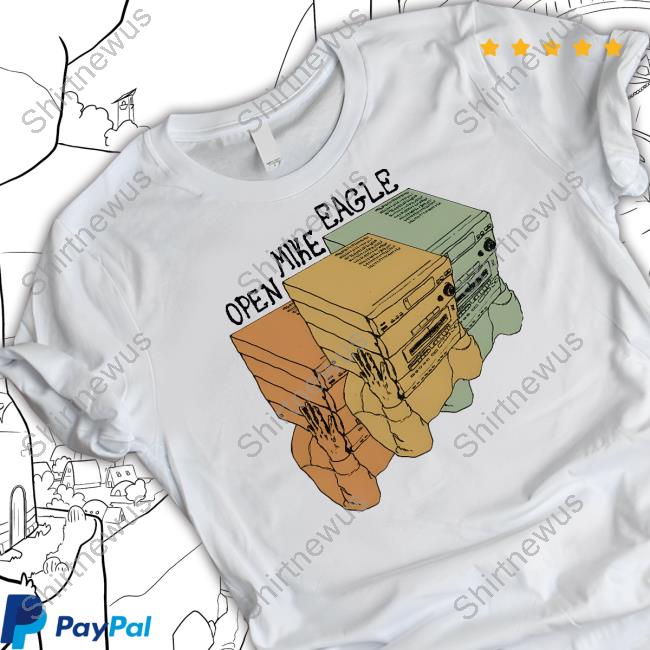 Official Open Mike Eagle Stereohead Full Color Shirt