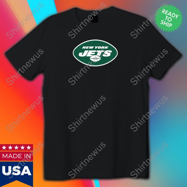 Official New York Jets Logo Long Sleeve Tee