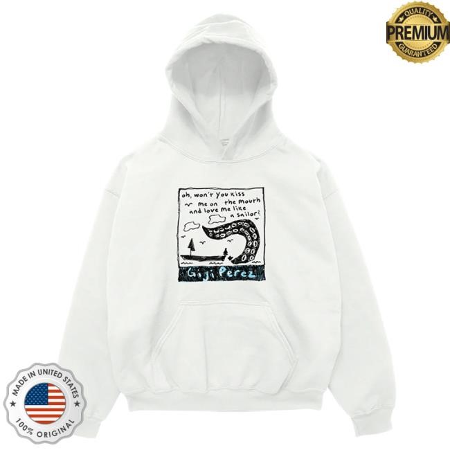 Official Gigi Perez Merch Store Gigi Perez Sailor Song Tour White Hood