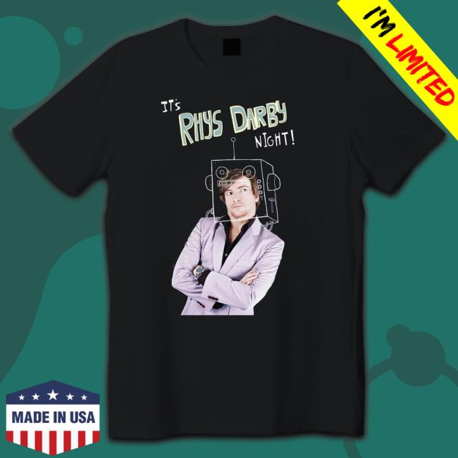 It’s Rhys Darby night Cute Design portrait TShirts
