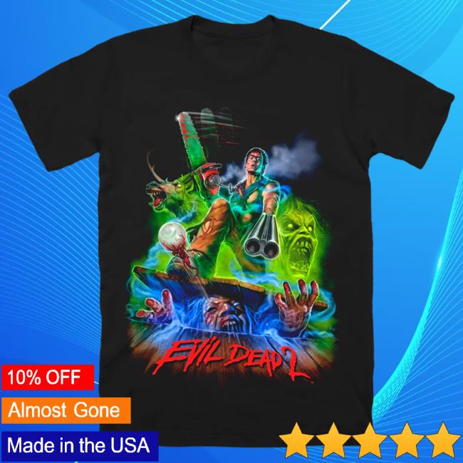 Official Cavity Colors Evil Dead 2: Hero Ash - Attractive Shirt