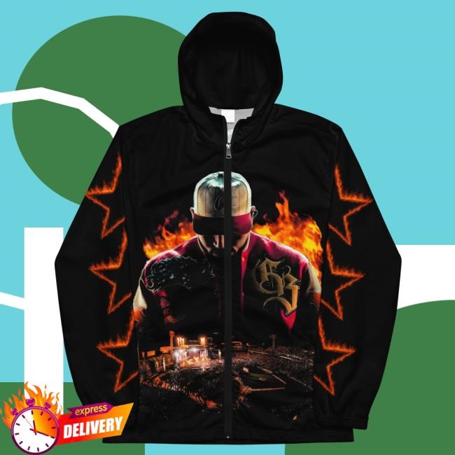 Official Chris Brown Merch Store Stadium Status Men’S Popover Hoodie