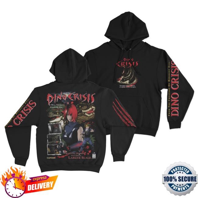 Dino Crisis • Toenail Hoodie • Graveyard Goods