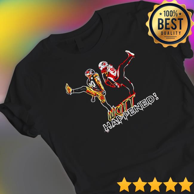 Official Watt happened JJ Watt 90 Pittsburgh Steelers and JJ Watt 99 Texas Houston T-Shirt