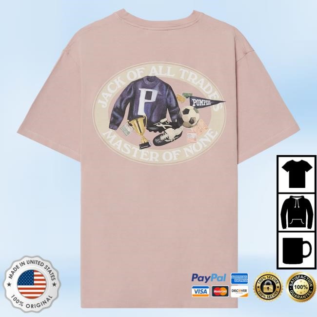 Jack Of All Trades Cream Tee | Buy Official Pompeii Apparel