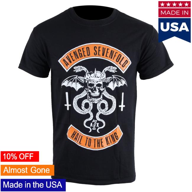 Avenged Sevenfold - Hail To The King - ROCK OFF Tees