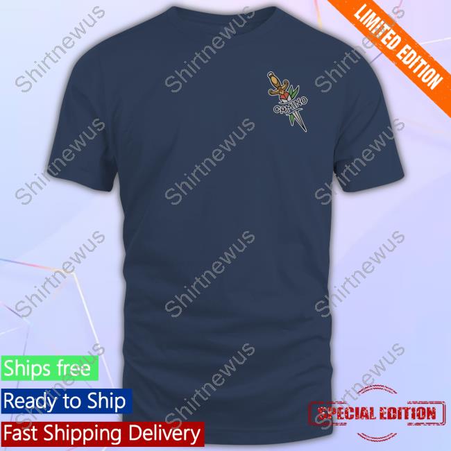 Official The Band Camino Merch Rose And Dagger Tee