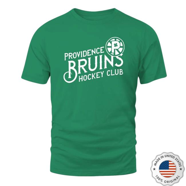 St. Patrick’S Day Providence Bruins Hockey Club Shirt 2024