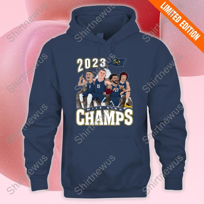 Barstool Sports Merch Mile High Champions 2023 T Shirt
