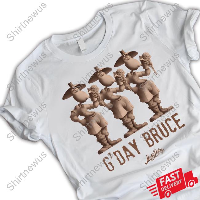 Official Monty Python Store G'day Bruce Shirt