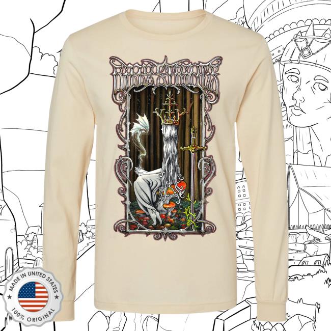 Official Billy Strings Merch Store Shop Forest Witch Long Sleeve T-Shirt (Julian Bast)