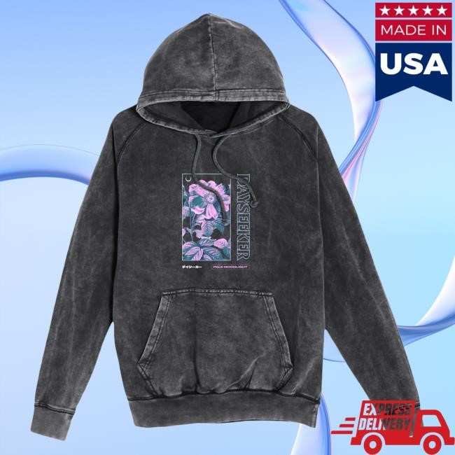 Dayseeker Pale Moonlight Acid Wash Pullover Hoodie