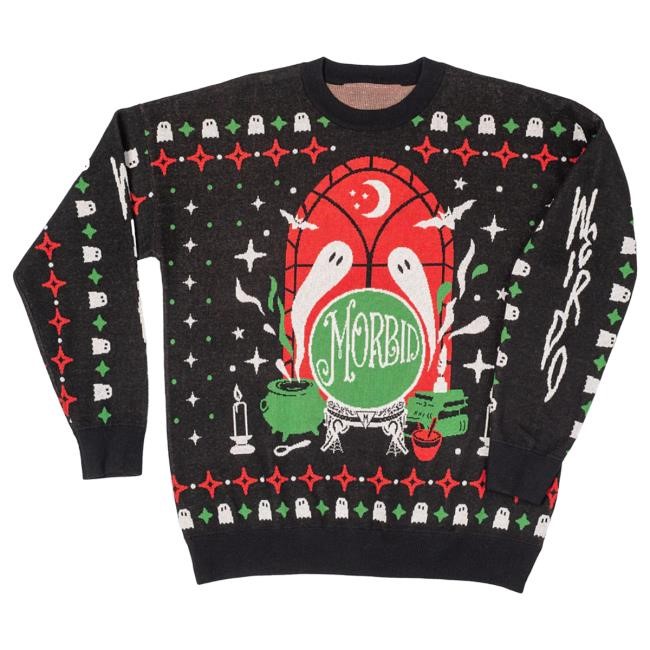 Official Wondery Shop Merch Morbid Holiday Crew neck