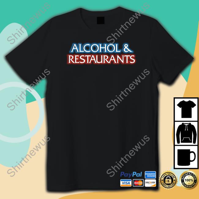 Kane Comics Merch Alcohol And Restaurants Tank Top