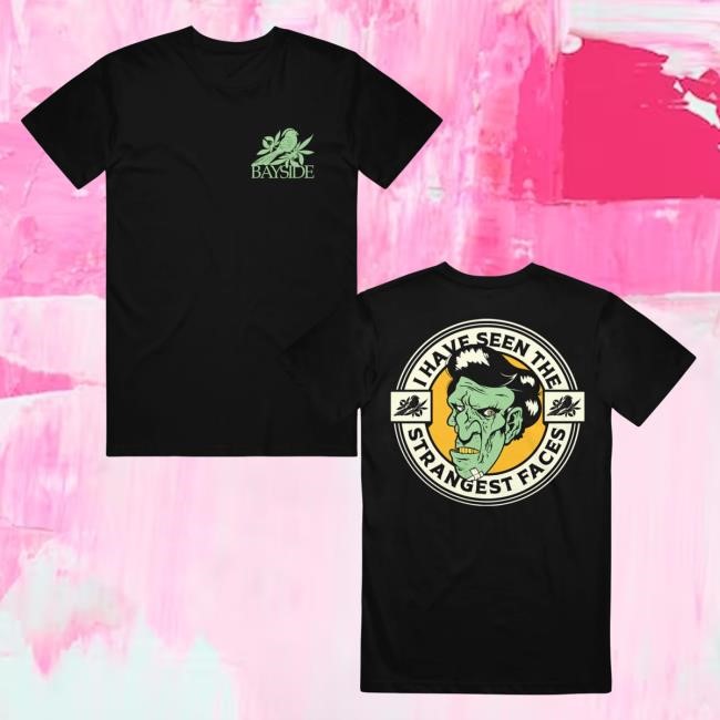 Strangest Faces Tee Shirt Bayside Shop
