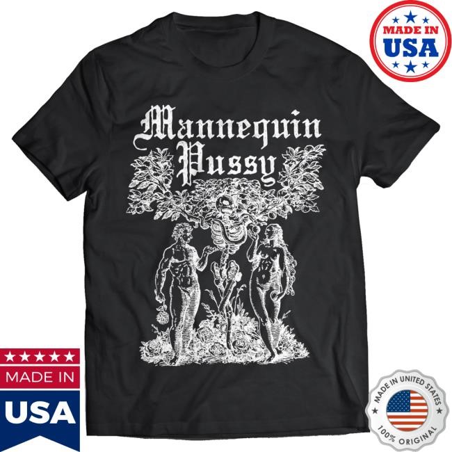 Adam & Eve Band Print Tee — Mannequin Pussy Festival Cut