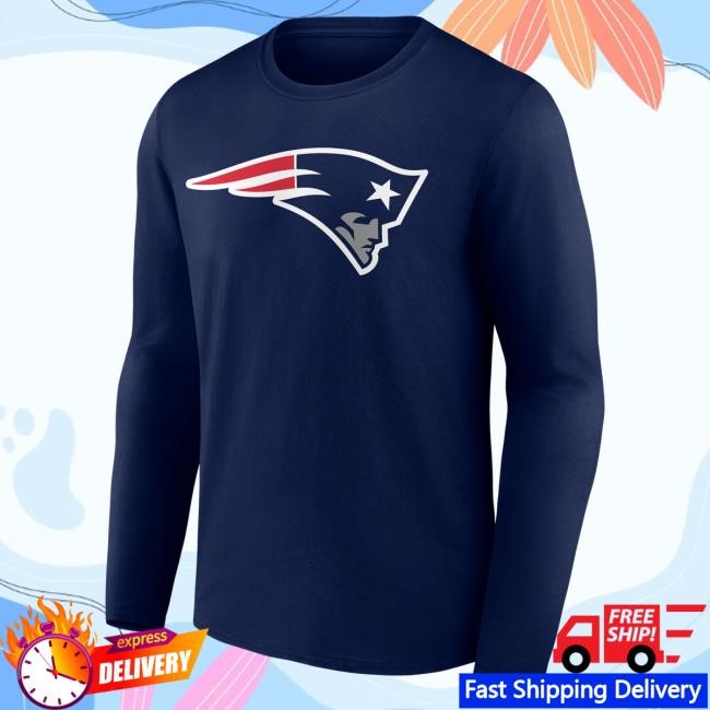 Official Drake Maye New England Patriots NFL Football NFL Nickname Top Long Sleeve Super Bowl Bound New England Patriots NFL Football NFL Tee