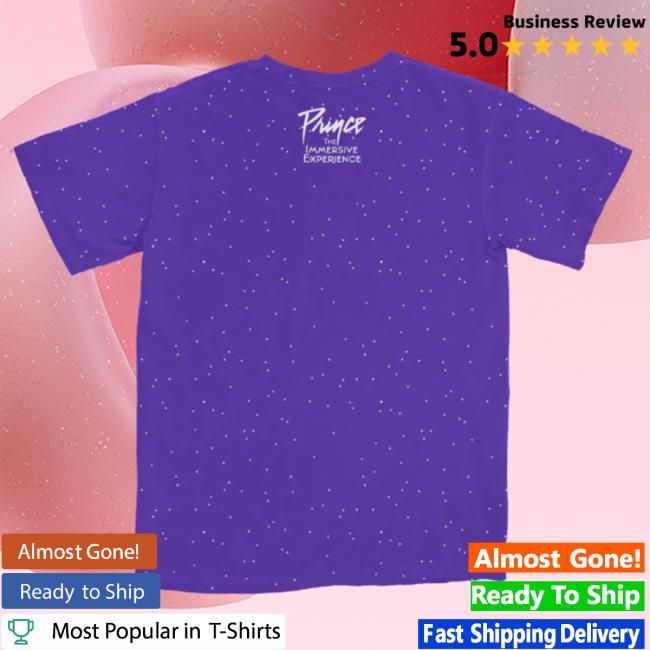 Official Prince The Experience 1999 Shirt New Prince The Experience 1999 Shirt
