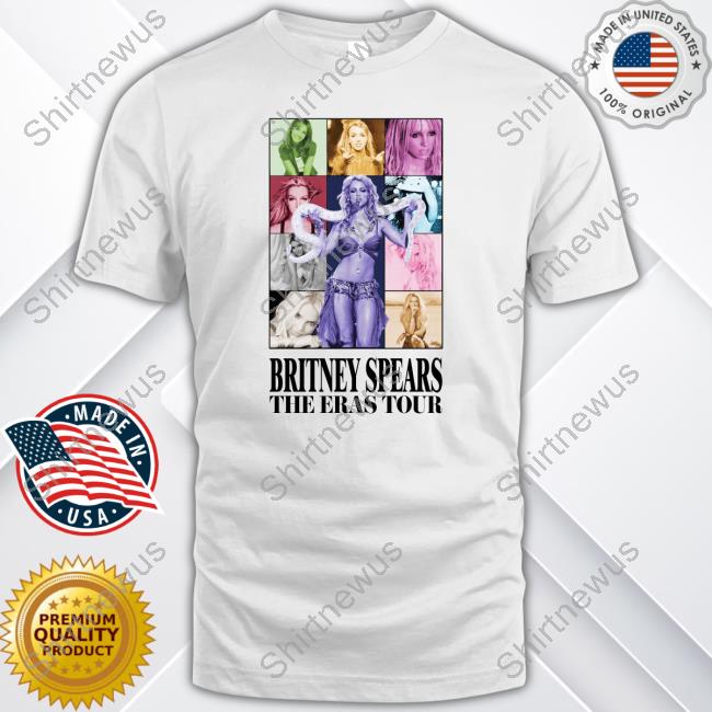 Official Abeardedhero Britney Spears The Eras Tour Shirt