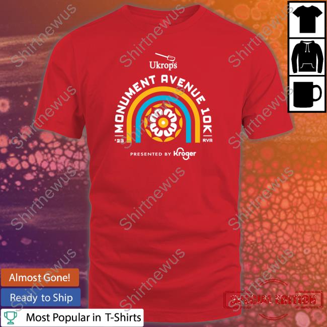 Ukrop's Monument 10K Tee Shirts Frank Anderson