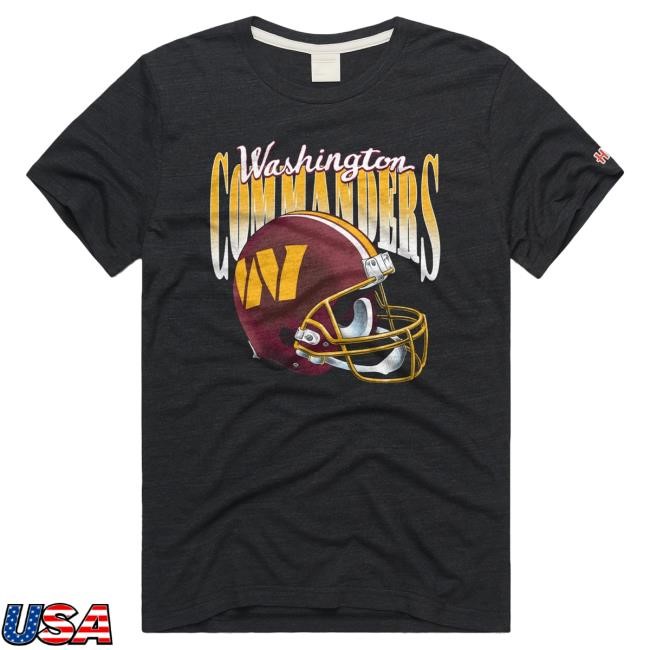 Washington Commanders Gradient Helmet Tshirt Homage | Washington Commanders Official | NFL Football