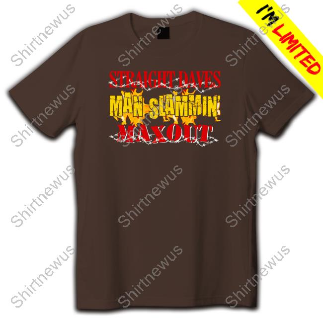 Official Straight Dave's Man Slammin Hooded Sweatshirt