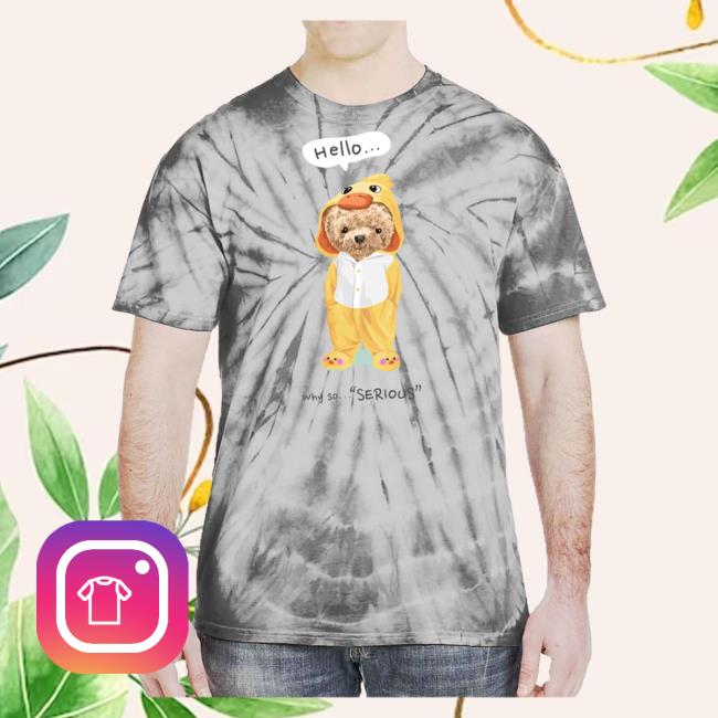 Official Why So Serious Tie Dye Shirt Silver