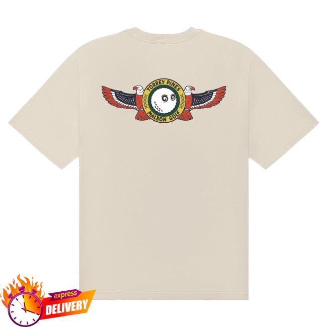 Torrey Pines Malbon Golf Bermuda Eagle Graphic Tee
