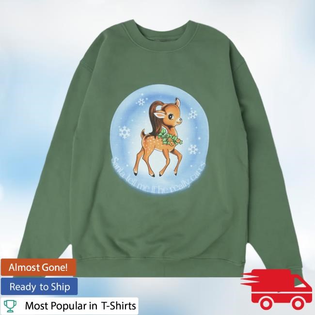 Ariana Grande Santa Tell Me Sweatshirt Ariana Grande Merch Shop