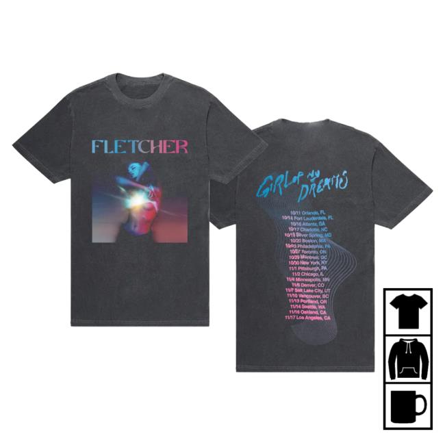 Official Fletcher Merch Store Gomd Tour T-Shirt Fletcher Clothing Shop