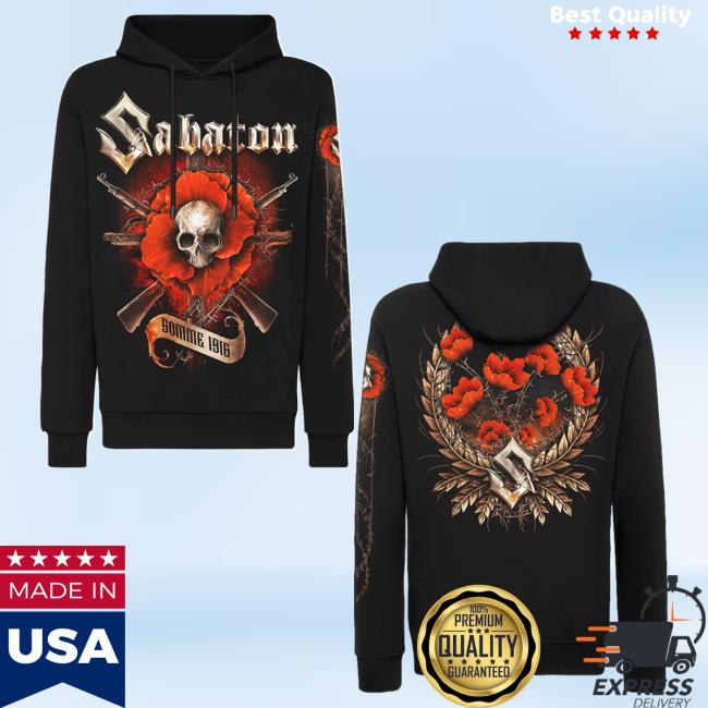 Official Sabaton Merch Store Sabaton Somme 1916 T-Shirt Sabaton Shop