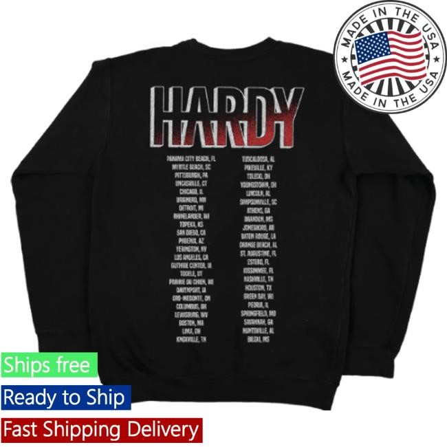 Official Hardy Merch Store F*ck You Tour Crewneck