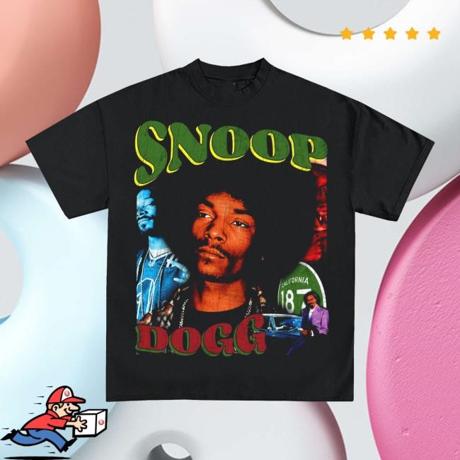Official Icy Shop Merch Snoop Dogg Graphic Shirt New