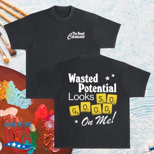 Official The Band Camino Merch Store Wasted Potential Top Shirt