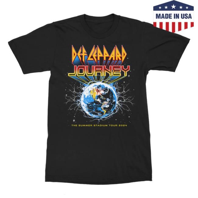 Def Leppard x Journey Event Tee Shirt - Def Leppard Official Store