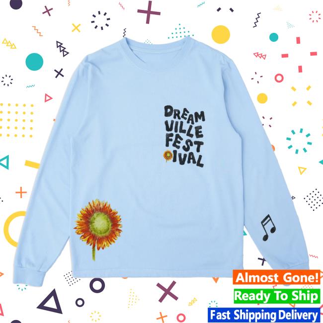 Official Dreamville Music Festival 2023 Merch Dv Fest Hood Blue Magnolia Dreamville Records