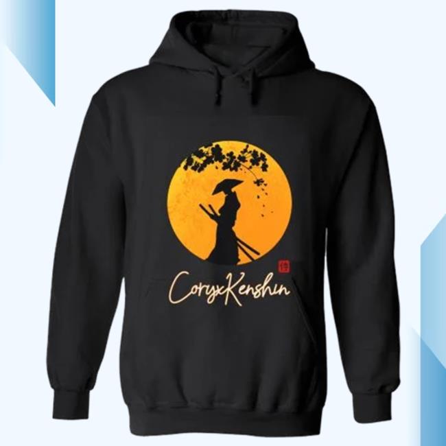 Official Coryxkenshin Merch Store Cory X Kenshin Black Long Sleeve Coryxkenshin Hood Coryxkenshin Shop