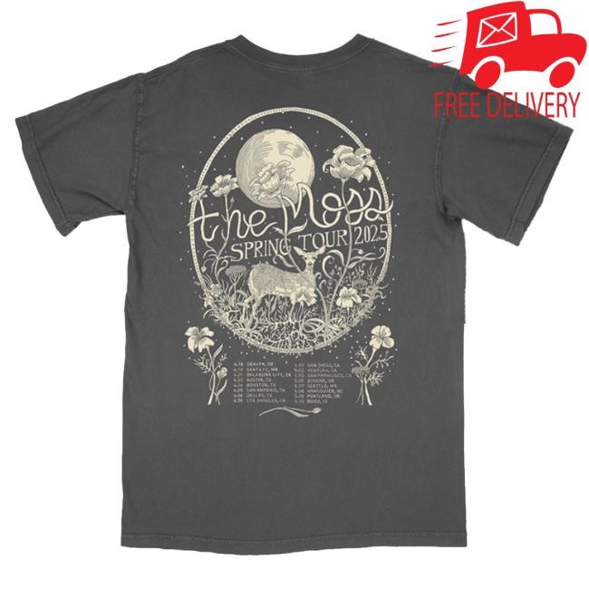 The Moss 2025 SpringTour T Shirt