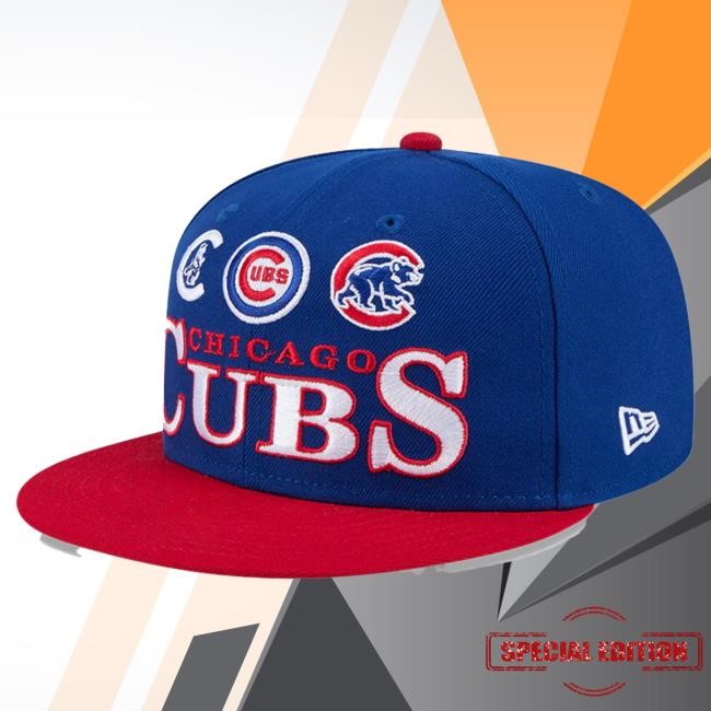 Chicago Cubs New Era Archive Royal 9FIFTY Snapback Hat | Buy Official Clark Street Sports