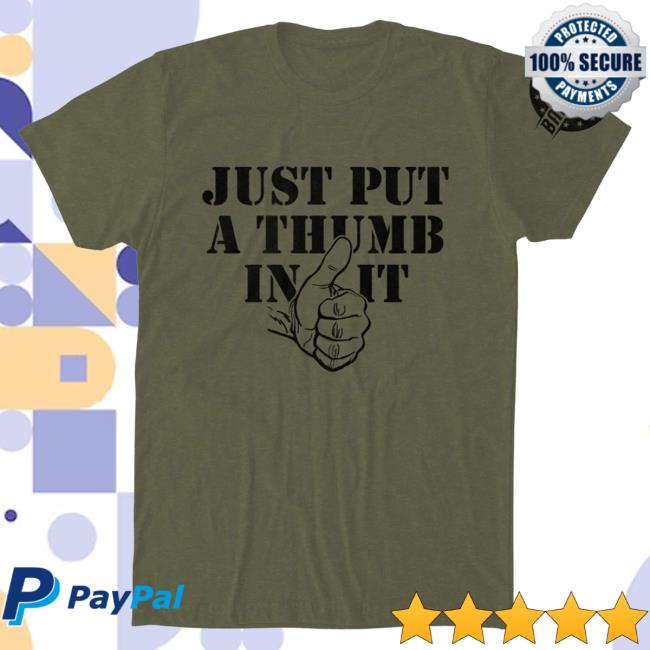 Official Kentucky Ballistics Merch Put A Thumb In It T Shirt Kentucky Ballistics Clothing Shop
