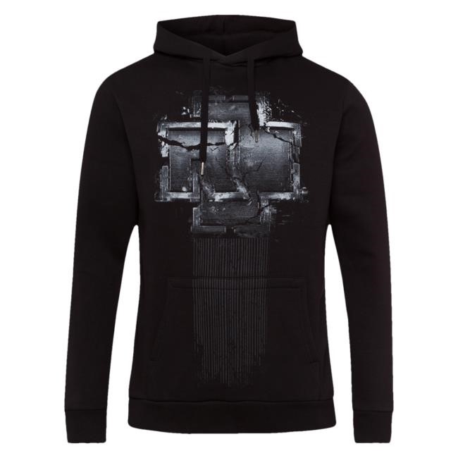 Official Rammstein Merch Store Rammstein Popover Hoodie ”Broken Logo”