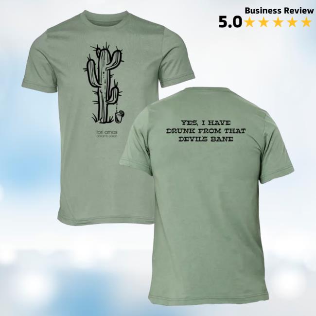Official Hello Merch Tori Amos Devil's Bane Sage Shirt New HelloMerch ToriAmos