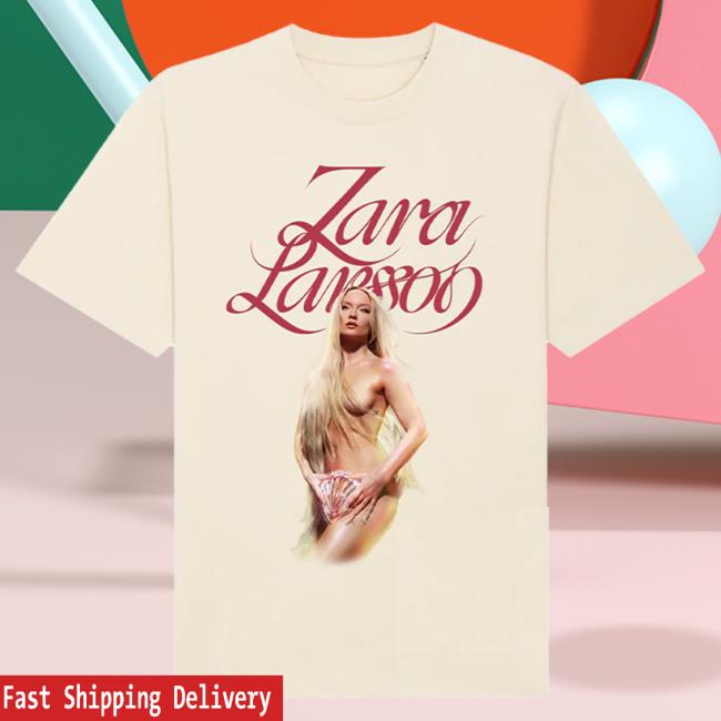 Official Zara Larsson Venus Choice Of New Shirt Ecru