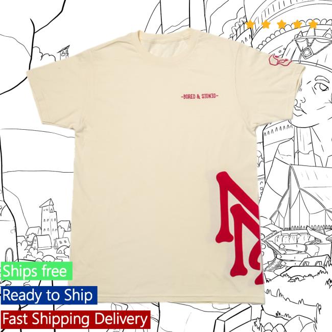 Official Muha Merch Bored & Stoned B&S V1 T Shirt Muha Meds