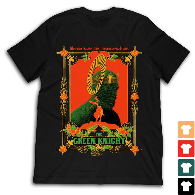 Official Studiohouse Designs Merch Store The Green Knight Attractive Shirt Studiohouse Designs Apparel Clothing Shop StudiohouseDesigns